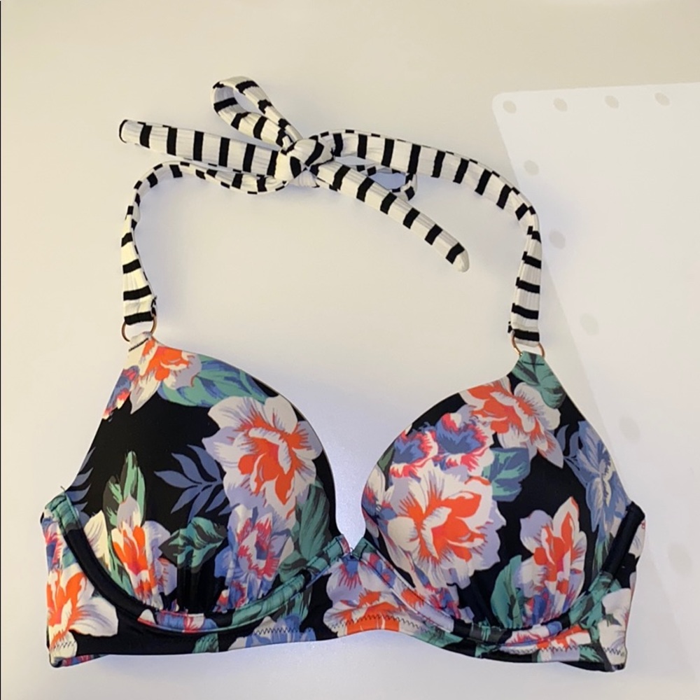 floral bathing suit